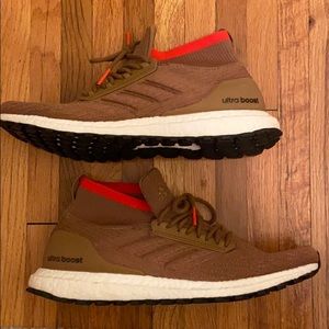 Adidas Ultraboost ATR mid brown/orange size 12